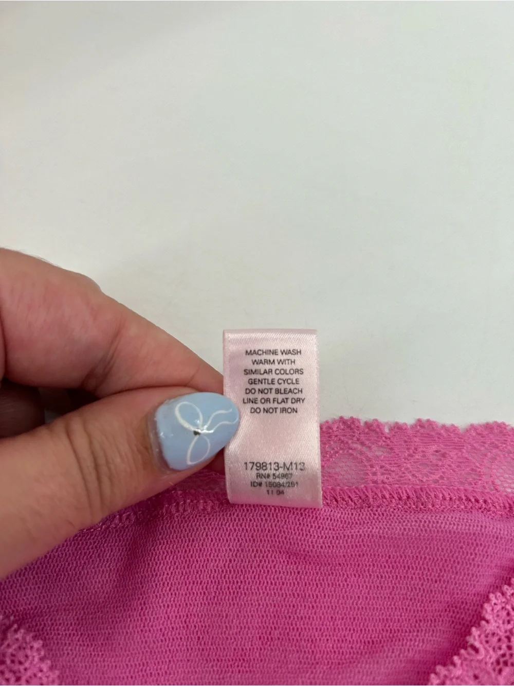 Victoria’s Secret Angels Vtg Y2K Mesh Lace Strappy Sleep Cami Tank READ - Picture 8 of 9